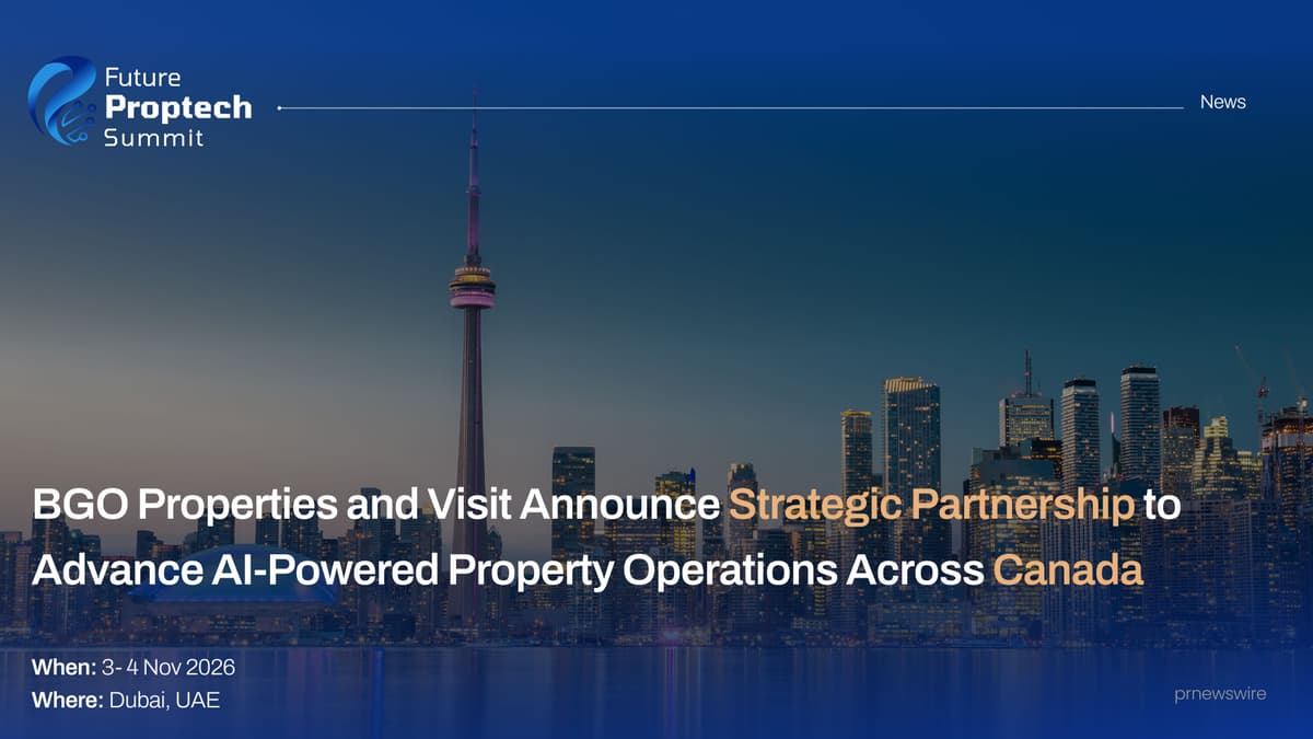 BGO Properties and Visitt Announce Strategic Partnership to Advance AI-Powered Property Operations Across Canada