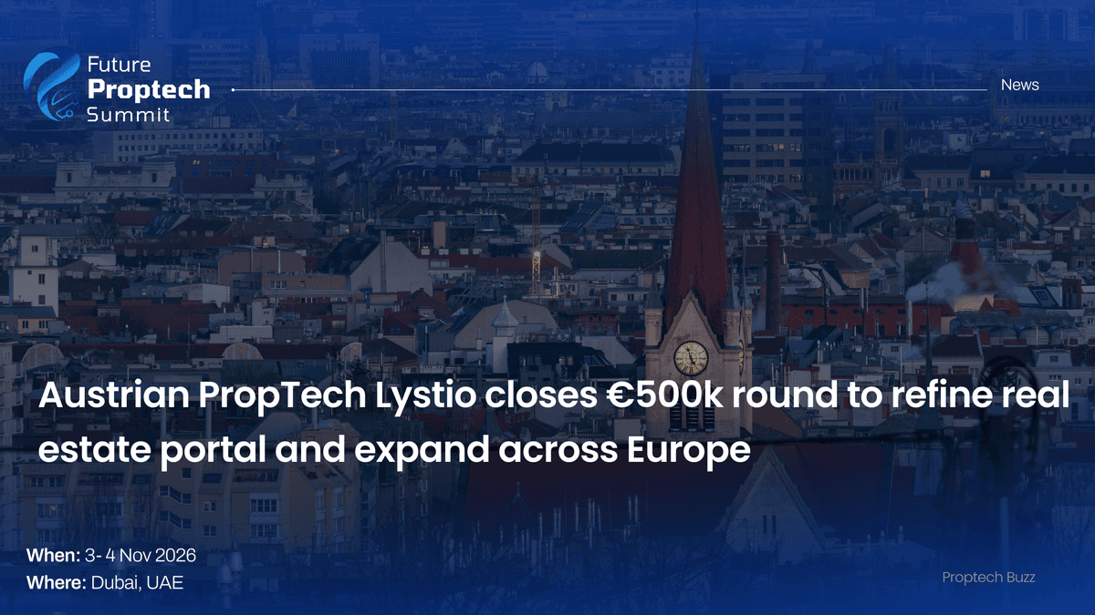 Austrian PropTech Lystio closes €500k round to refine real estate portal and expand across Europe