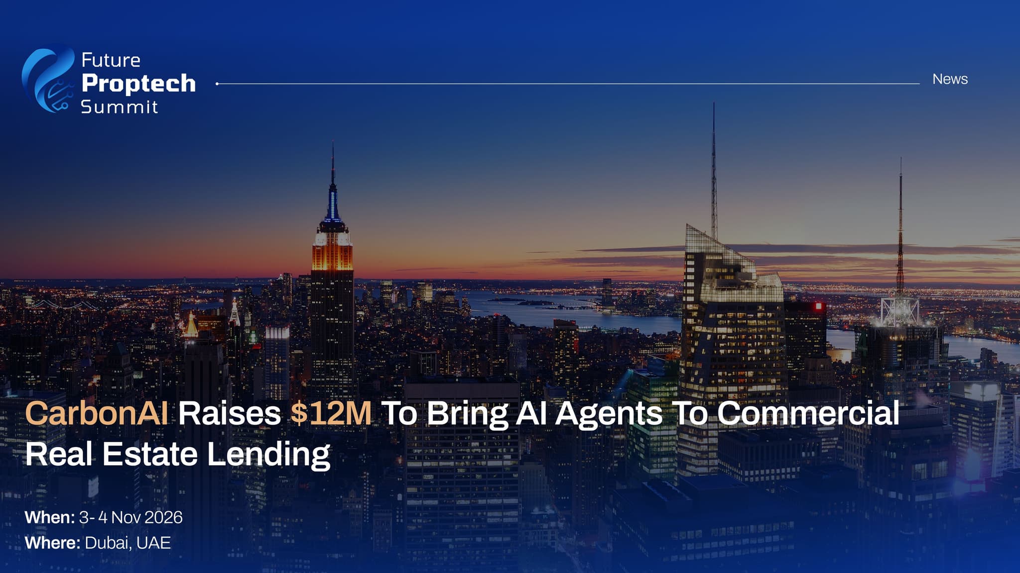CarbonAI Raises $12M to Bring AI Agents to Commercial Real Estate Lending