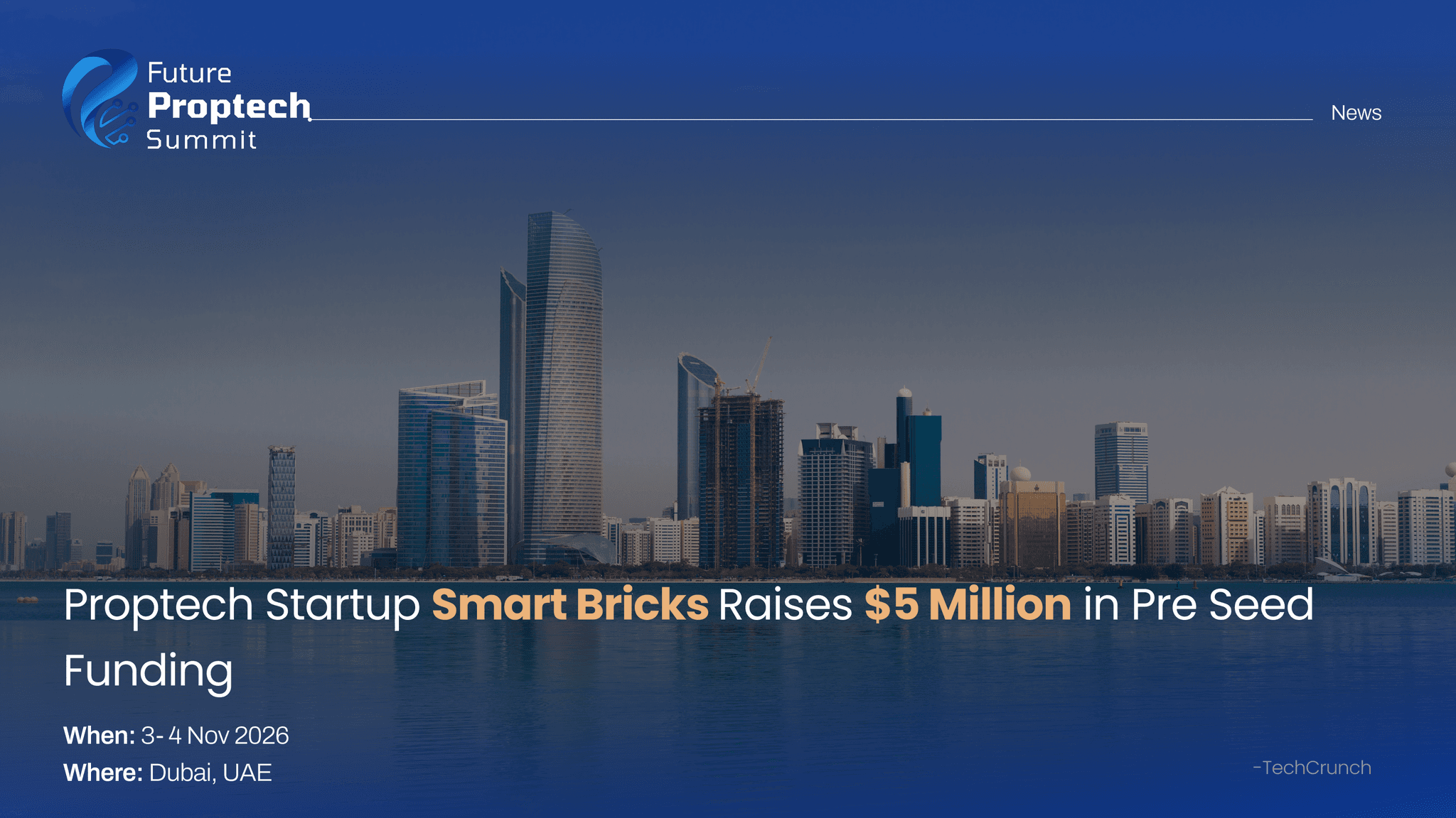 Proptech Startup Smart Bricks Raises $5 Million in Pre Seed Funding