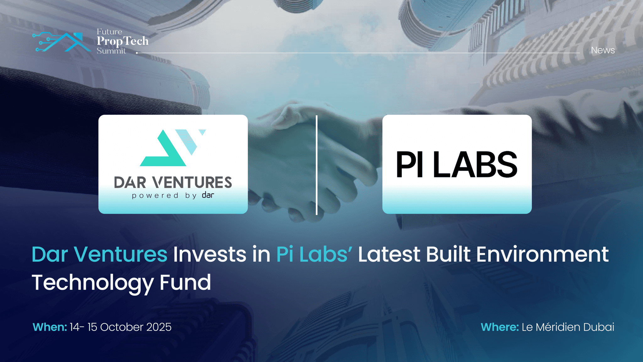 Dar Ventures Invests in Pi Labs’ Latest Built Environment Technology Fund