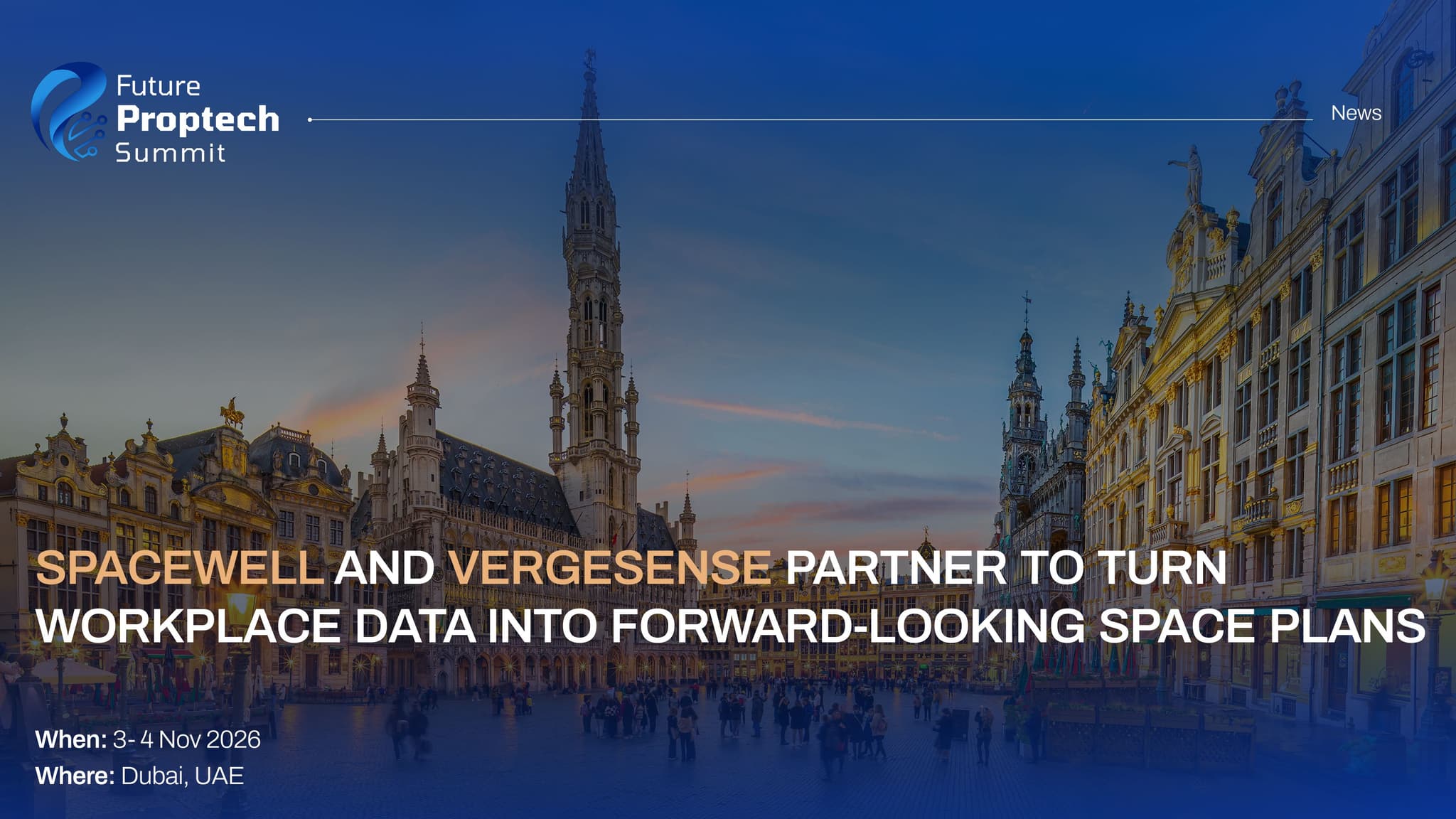 SPACEWELL AND VERGESENSE PARTNER TO TURN WORKPLACE DATA INTO FORWARD-LOOKING SPACE PLANS