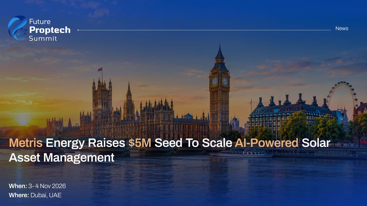 Metris Energy Raises $5M Seed to Scale AI-Powered Solar Asset Management