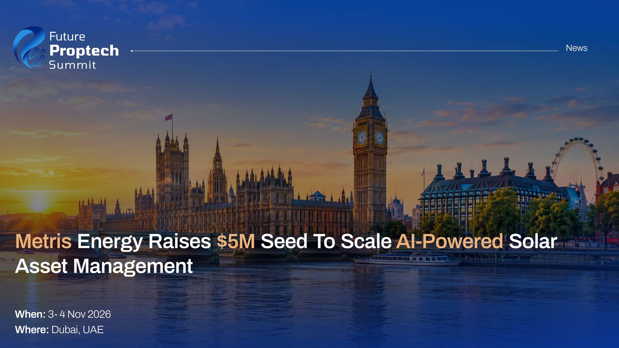 Metris Energy Raises $5M Seed to Scale AI-Powered Solar Asset Management